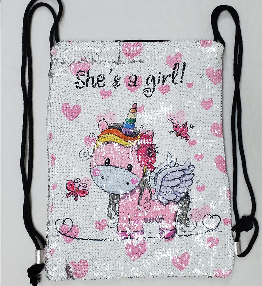 Shinning Pearl Unicorn Bag